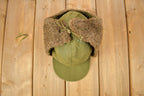 Vintage 1953 US Military Pile Field Cap Hat Size 7 1