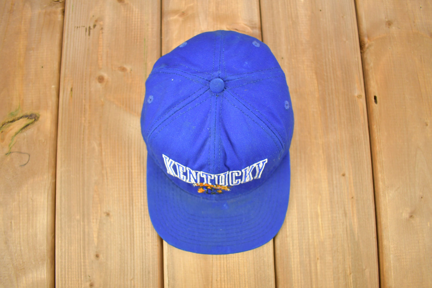 Vintage 1990s University Of Kentucky Wildcats Collegiate Snap Back Hat / OSFA / 90s Snap Back / Made In USA