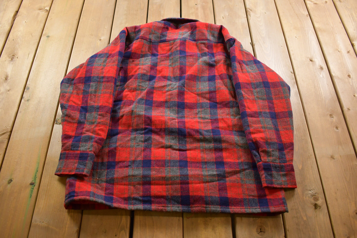 Vintage 1990s Northwest Territory Plaid Insulated Outdoors Jacket / Streetwear / Vintage Jacket / Essentials / Snap Button