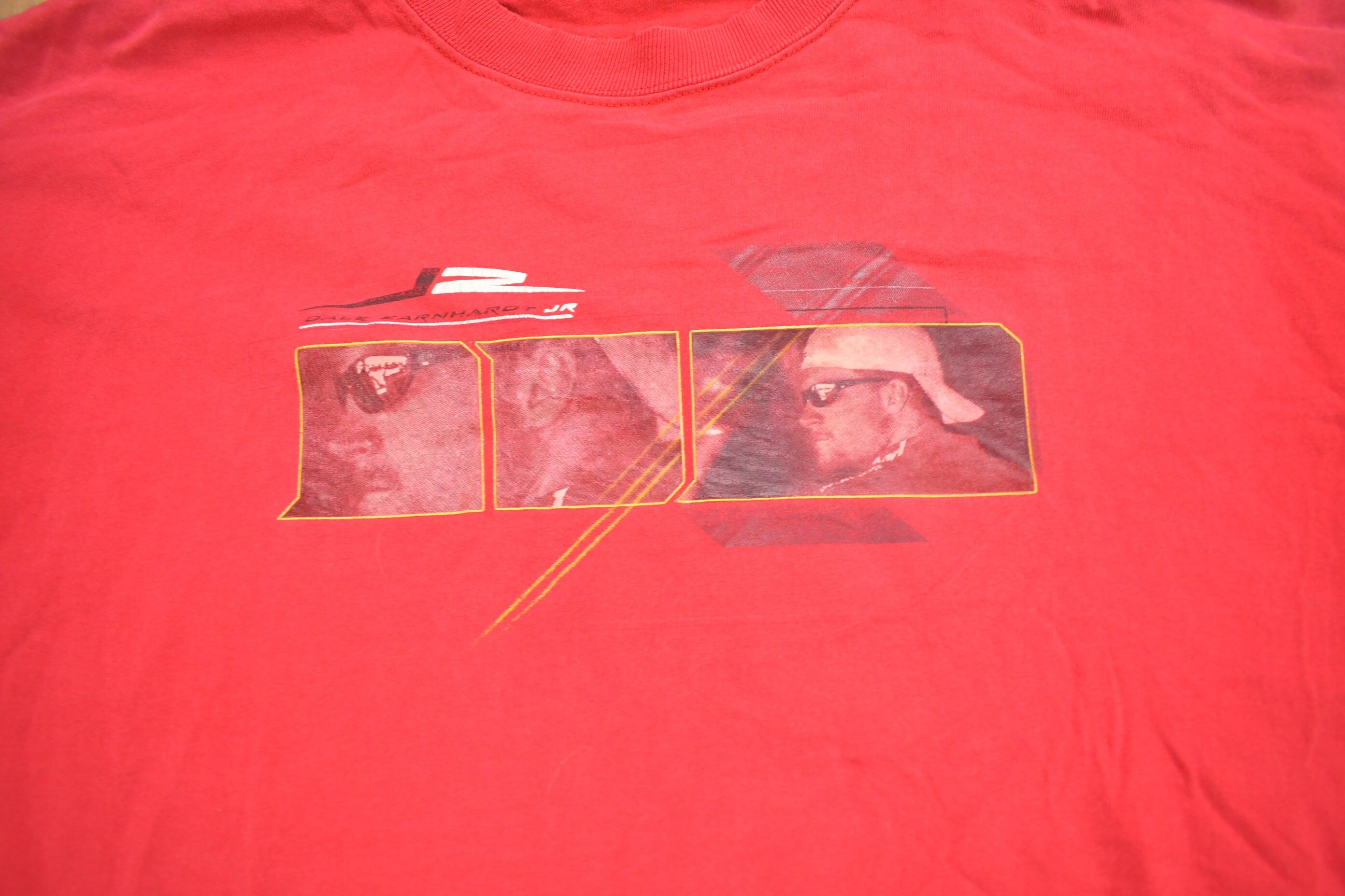 Vintage 1990s Dale JR #8 NASCAR Racing  T-Shirt