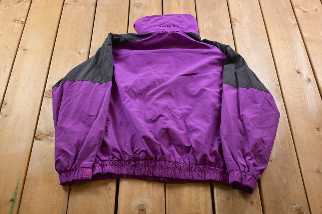 Vintage 1990s Purple Columbia Sportswear Womens Ski Jacket / Streetwear / Light Jacket / Vintage Ski Jacket / Powder Keg