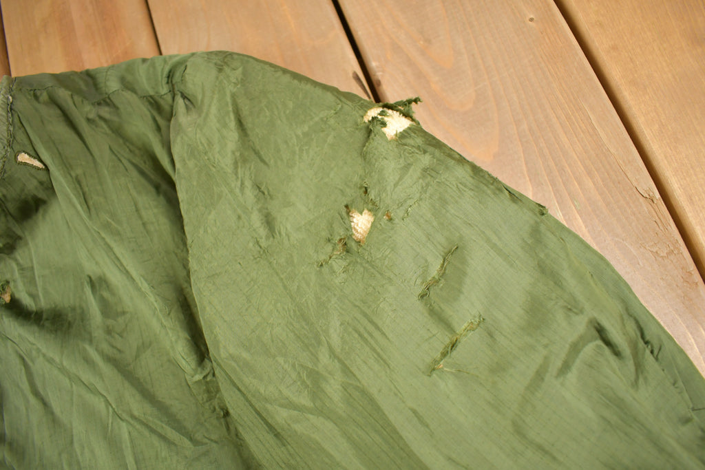 Vintage 1951 100% Wool Lining Authentic Military Parka Jacket Liner