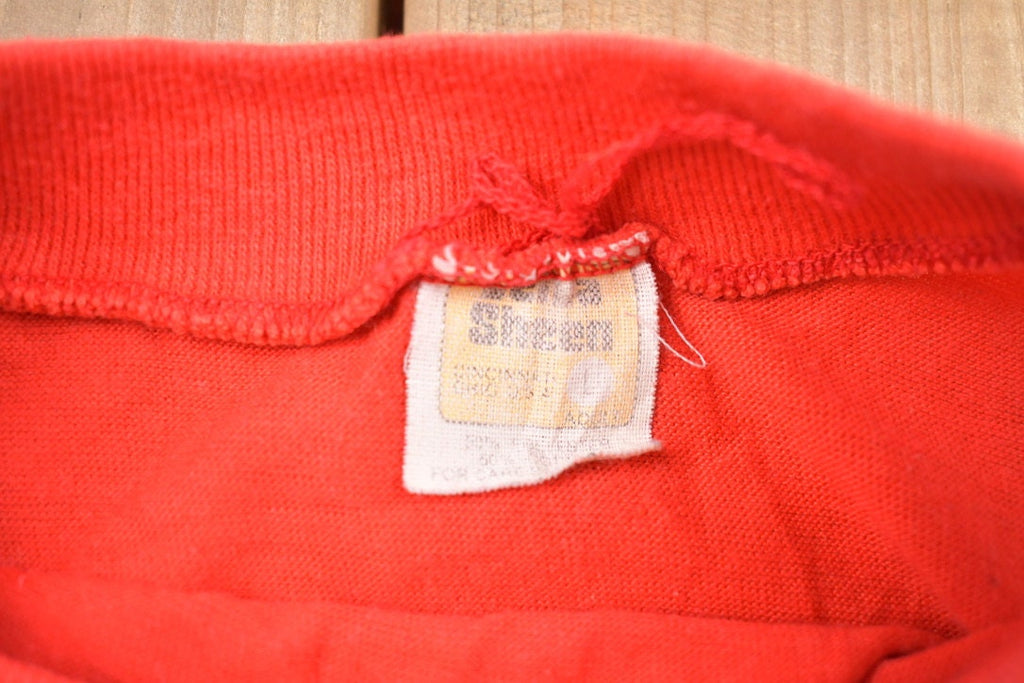 Vintage 1980s St. Joe Valley Bank Stampede Raglan Graphic T-Shirt