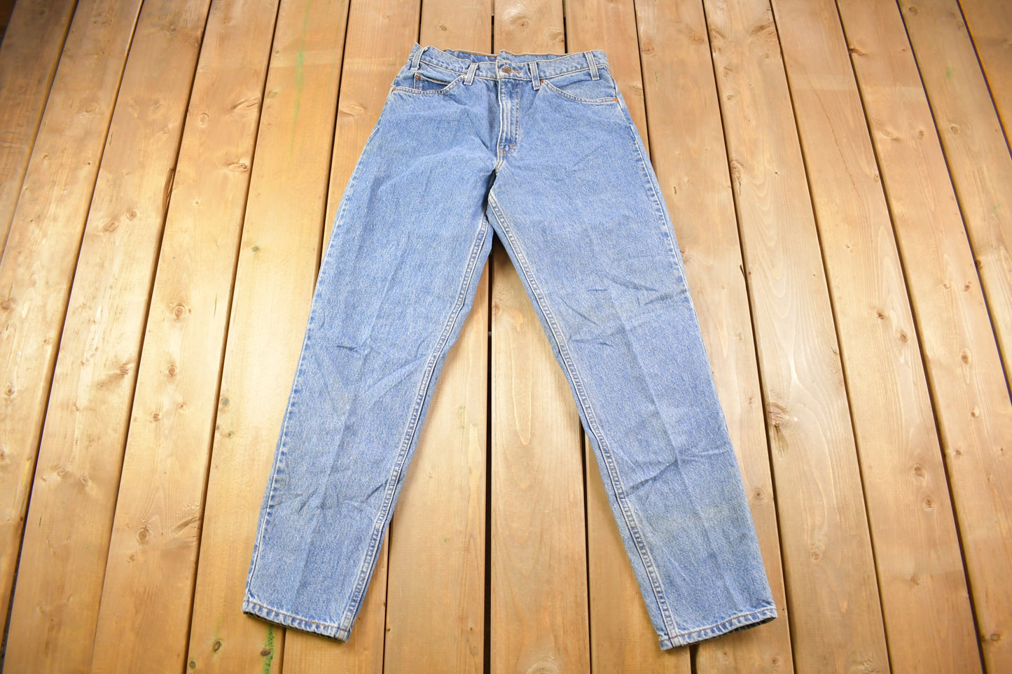 Vintage 1990s Levi's 550 Medium Wash Jeans Size 30 x 30 / Relaxed Fit / Made In USA / Vintage Levi's