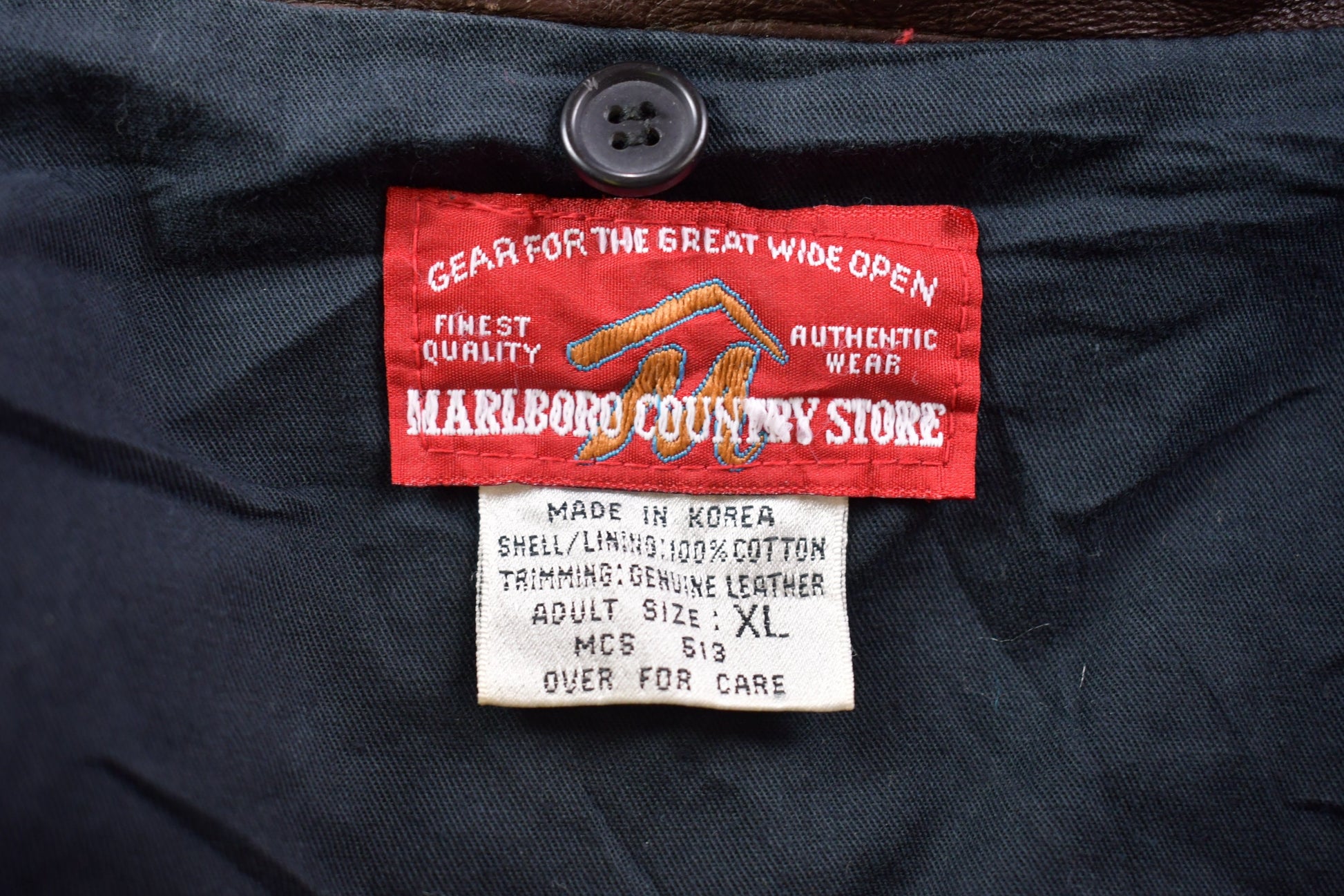 Vintage 1980s Marlboro Country Store Outdoor Jacket