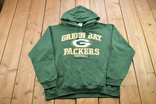 Vintage 1990s Green Bay Packers NFL Hoodie / Vintage NFL Sweater / Football / Sportswear / Americana / Vintage Green Bay Packers / 90s NFL