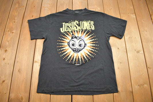 Vintage 1991 Jesus Jones Doubt Tour Band T-shirt / Band Tee / Single Stitch / Made in USA / Music Promo / Premium Vintage