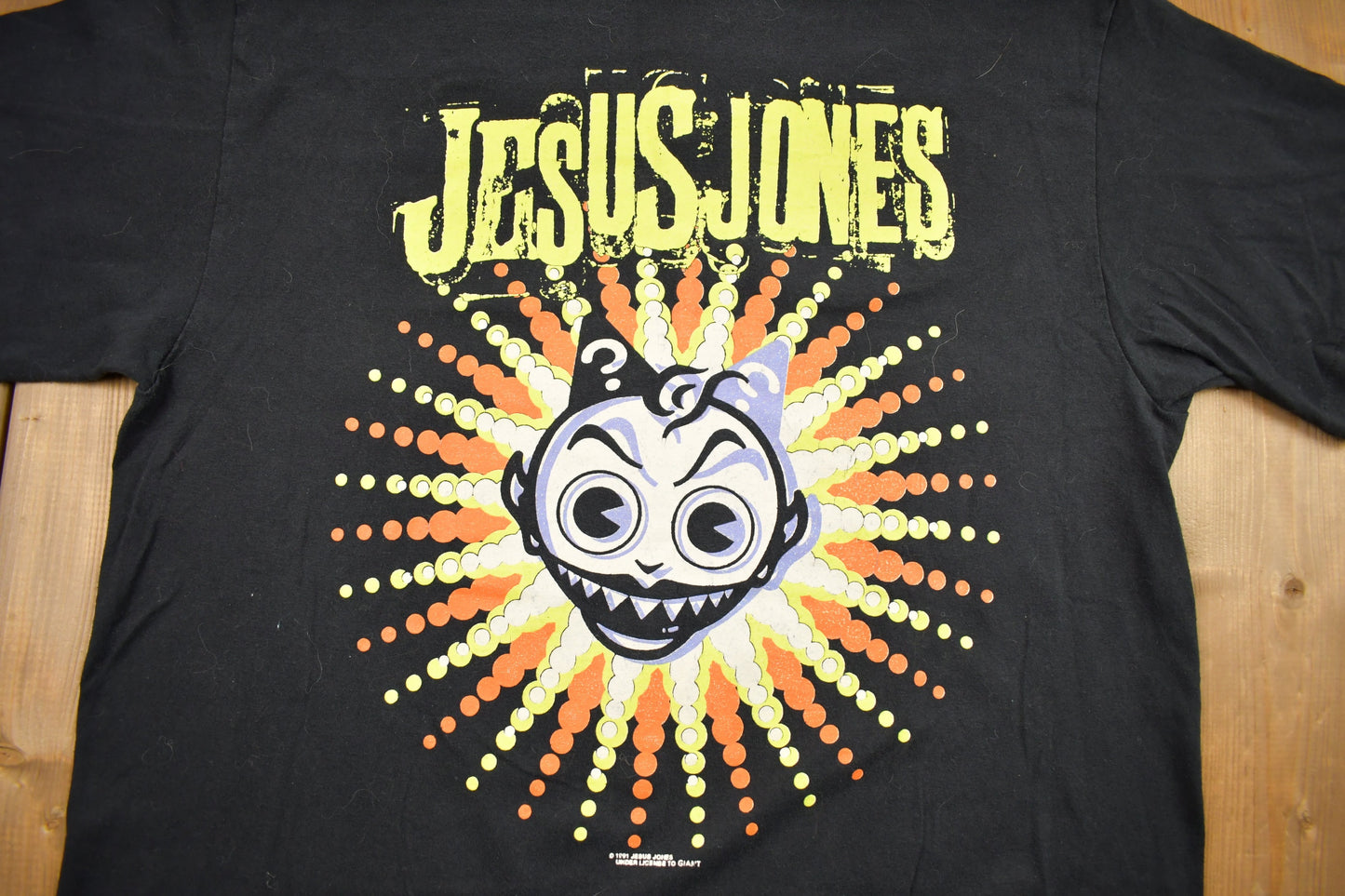 Vintage 1991 Jesus Jones Doubt Tour Band T-shirt / Band Tee / Single Stitch / Made in USA / Music Promo / Premium Vintage