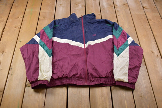 Vintage 1990s Team USA JC Penny Olympic Windbreaker Jacket / Color Block / American Vintage / Streetwear / Athleisure / JC Penney