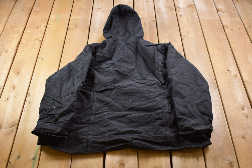 Vintage 1990's Carhartt Womens Sherpa Lined Washed Duck Jacket