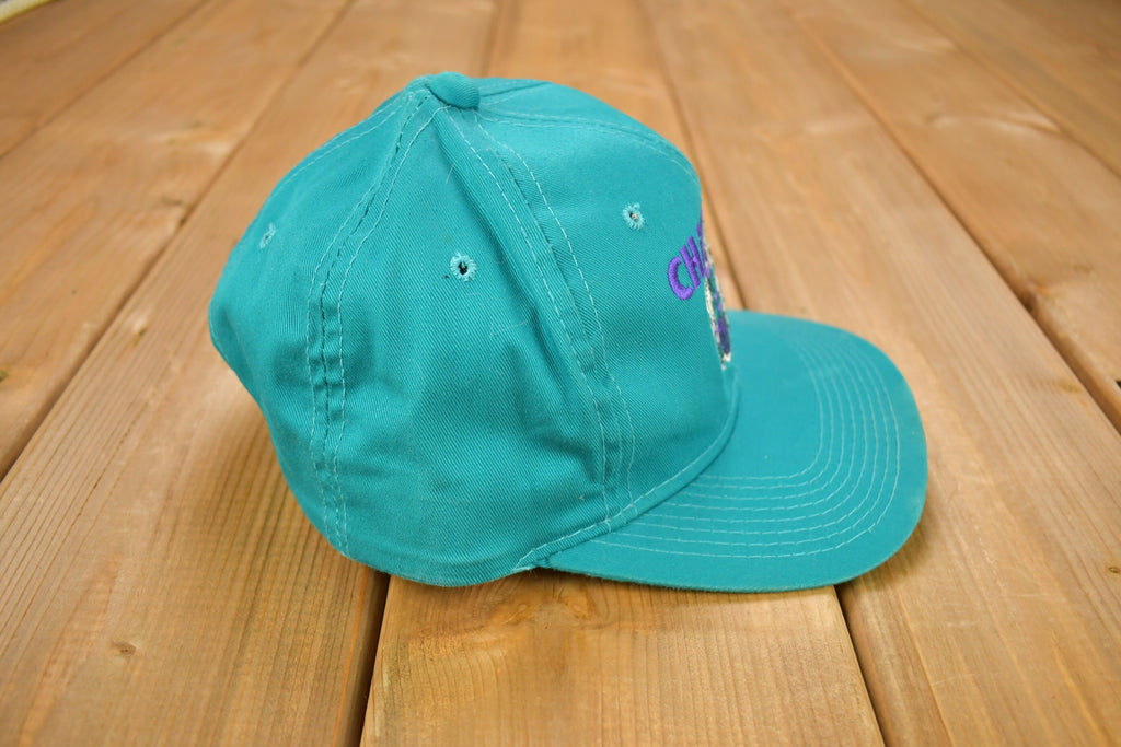 Vintage 1990s Charlotte Hornets NBA Snap Back Hat