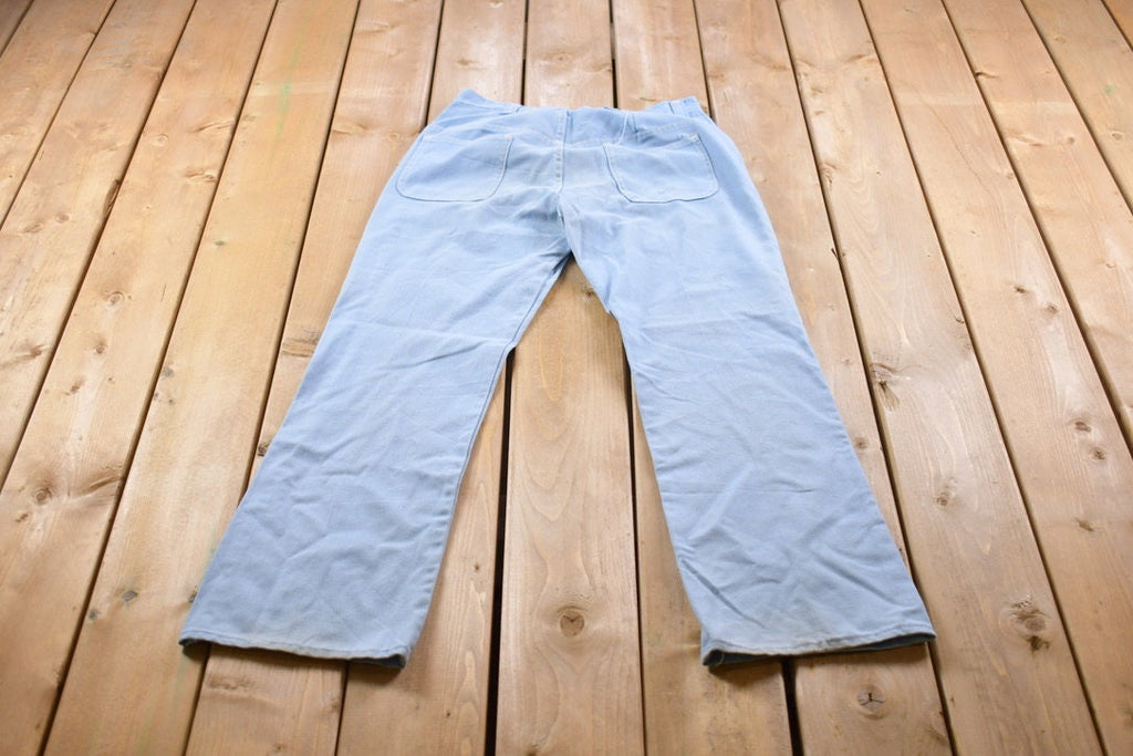 Vintage 1970s Blue JCPenney Denim Pants Size 32 x 30