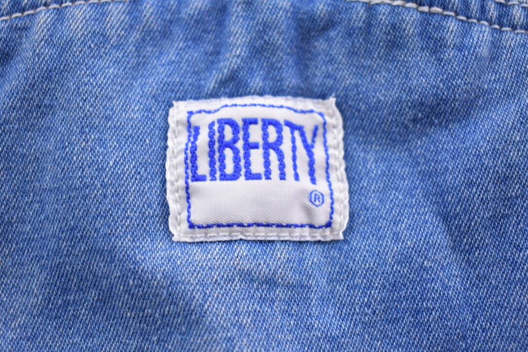 Vintage 1990s Liberty Denim Jean Overalls Size 40