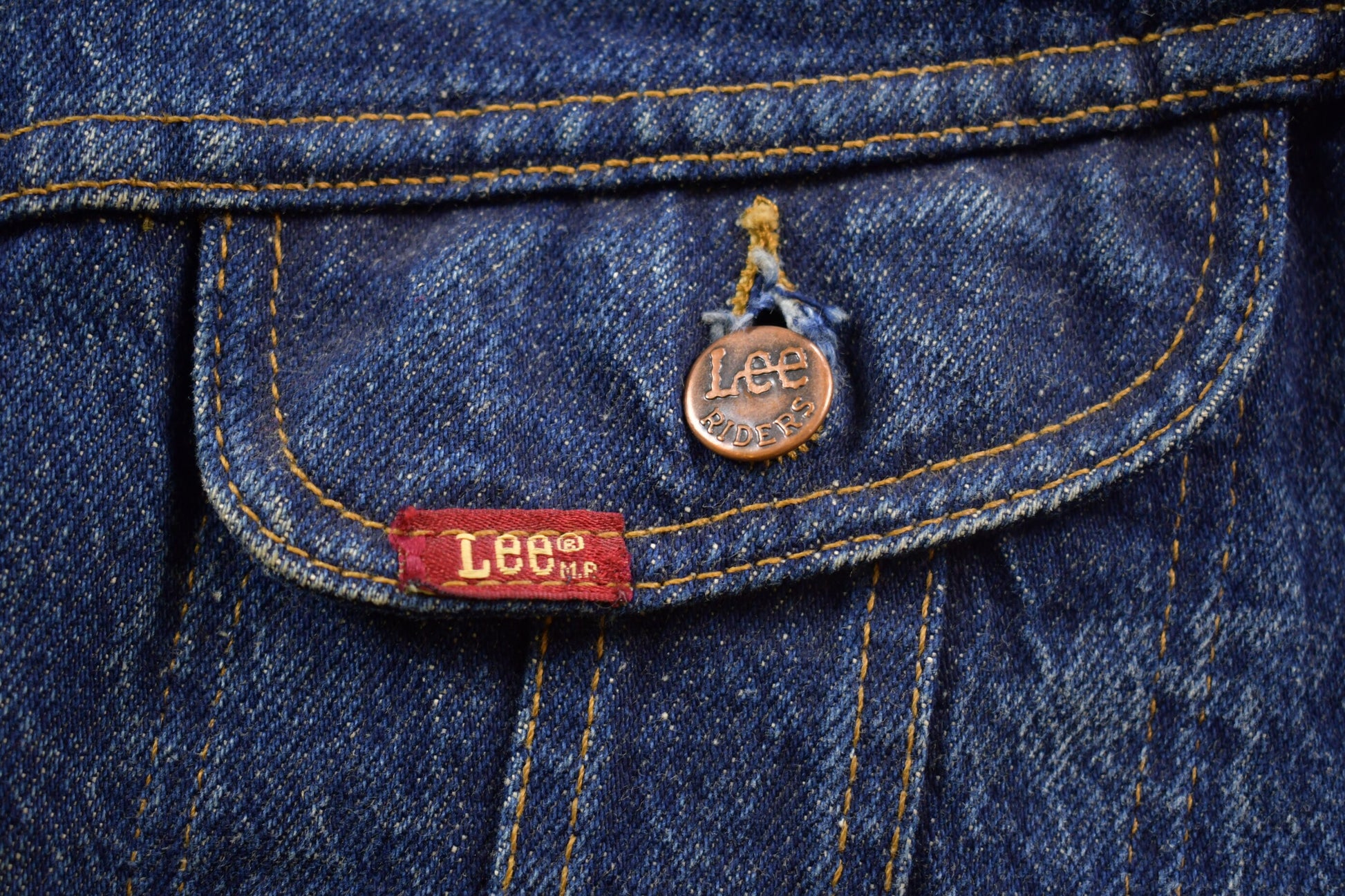 Vintage 1970s Lee Denim Jean Jacket