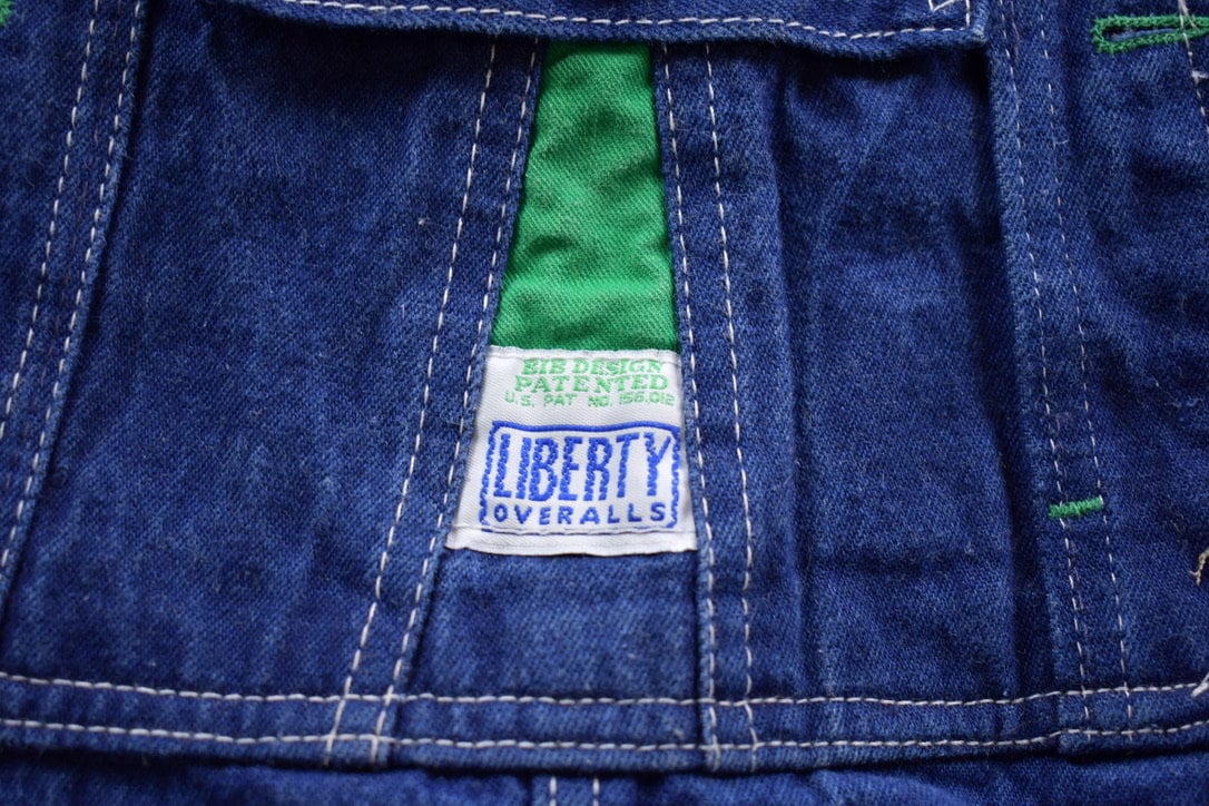 Vintage 1990s Liberty Denim Jean Overalls Size 36