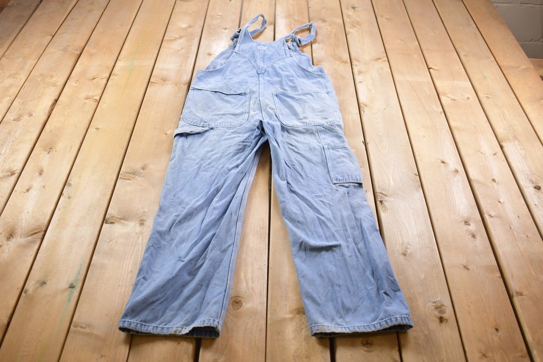Vintage 1990s Liberty Denim Jean Overalls Size Medium