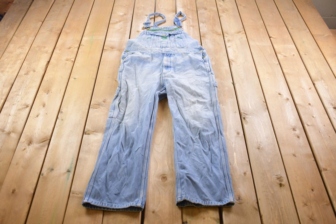 Vintage 1990s Liberty Denim Jean Overalls Size Medium