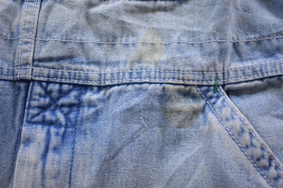 Vintage 1990s Liberty Denim Jean Overalls Size Medium