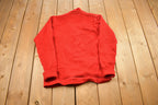 Vintage 1944 Embroidered Collegiate Knit Cardigan Sweater