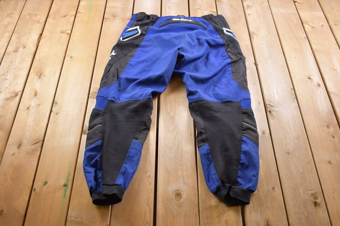 Vintage 1990s Shift Motocross Pants Size 34 x 28.5 / Streetwear / Dirt Biking Pants / Racing Pants / Distressed