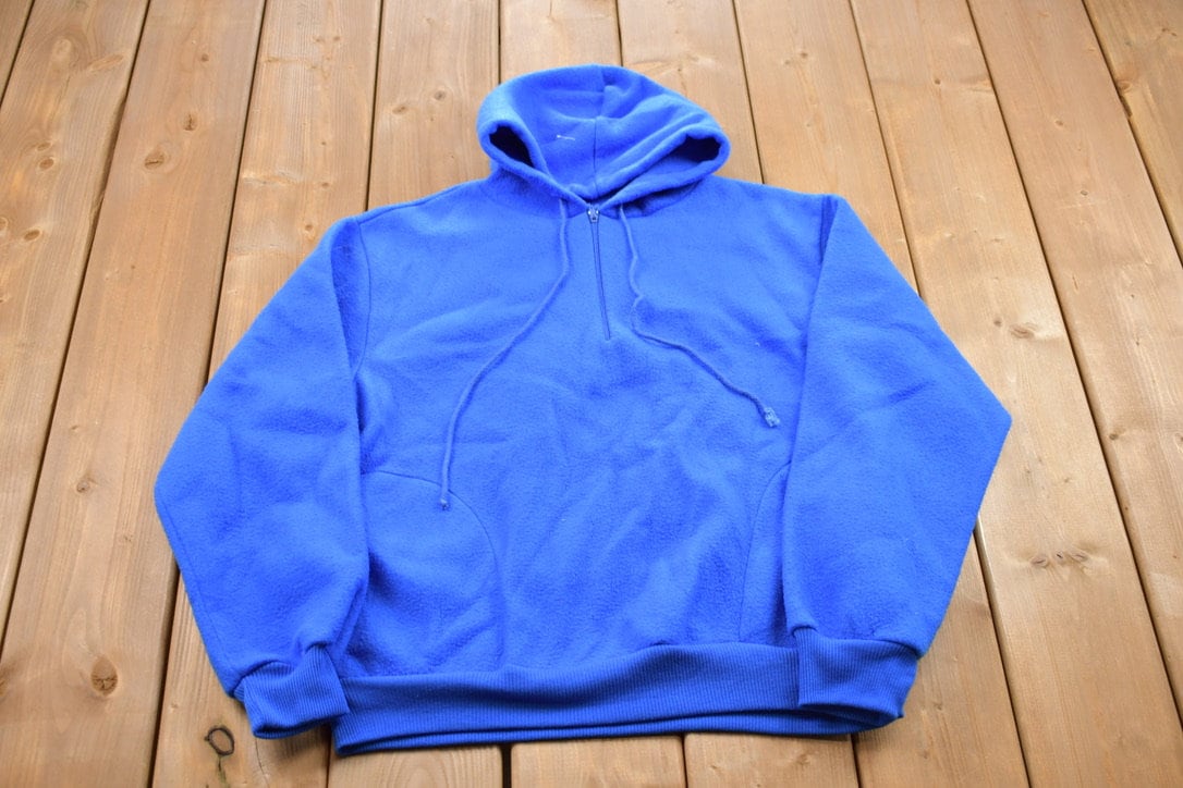 Vintage 1990s Cheval Fleece Hoodie / Outdoorsman / 90s Sweater / Streetwear / Hiking / Fleece Zip up / Fleece Hoodie