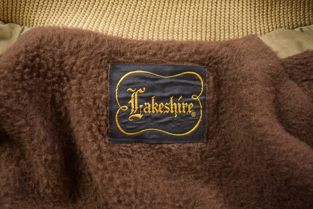 Vintage 1990s Lakeshire Wool Lined Bomber