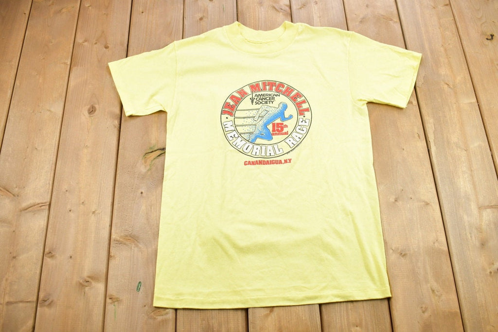 Vintage 1990s 15th Jean Mitchell Memorial Race Canandaigua New York Souvenir T Shirt