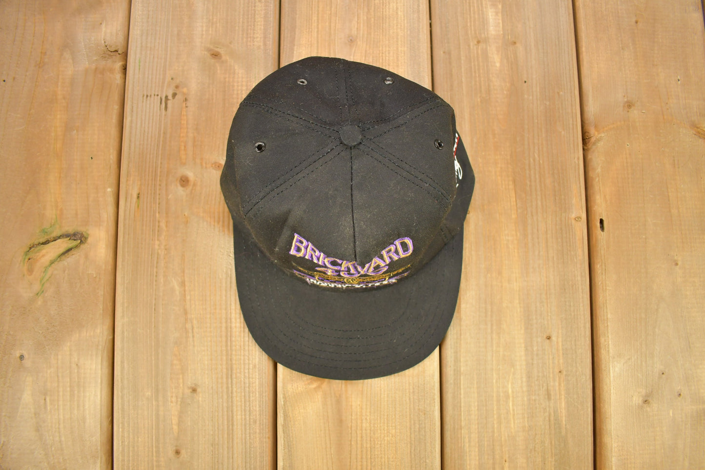 Vintage 1994 Brickyard 400 Inaugural Race Snap Back Hat / OSFA / 90s Snap Back / Vintage Hat / Embroidered / 2 Tone