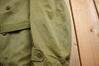 Vintage 1953 OG 107 Military Overcoat Army Trench Coat