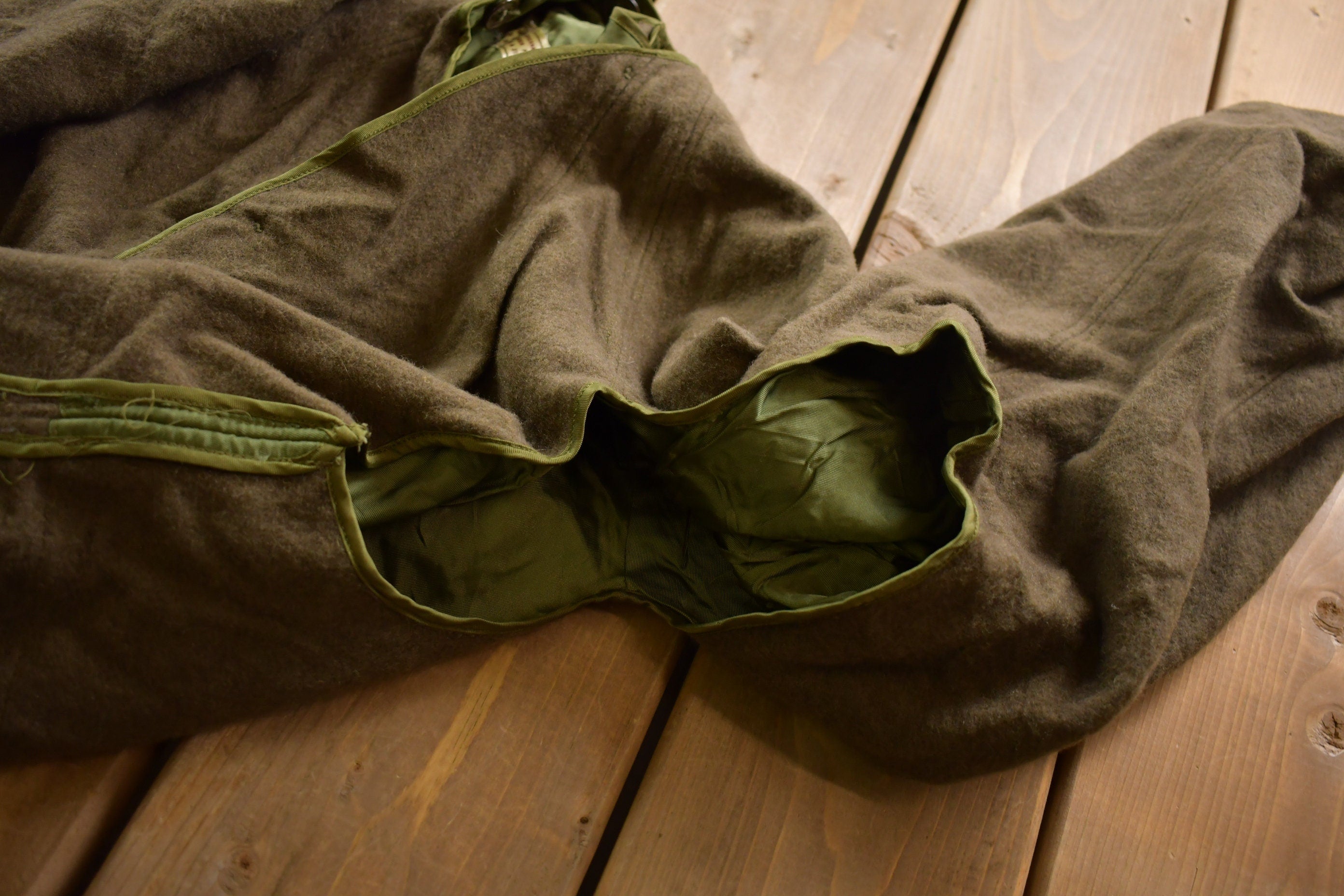 Vintage 1953 OG 107 Overcoat Military Liner