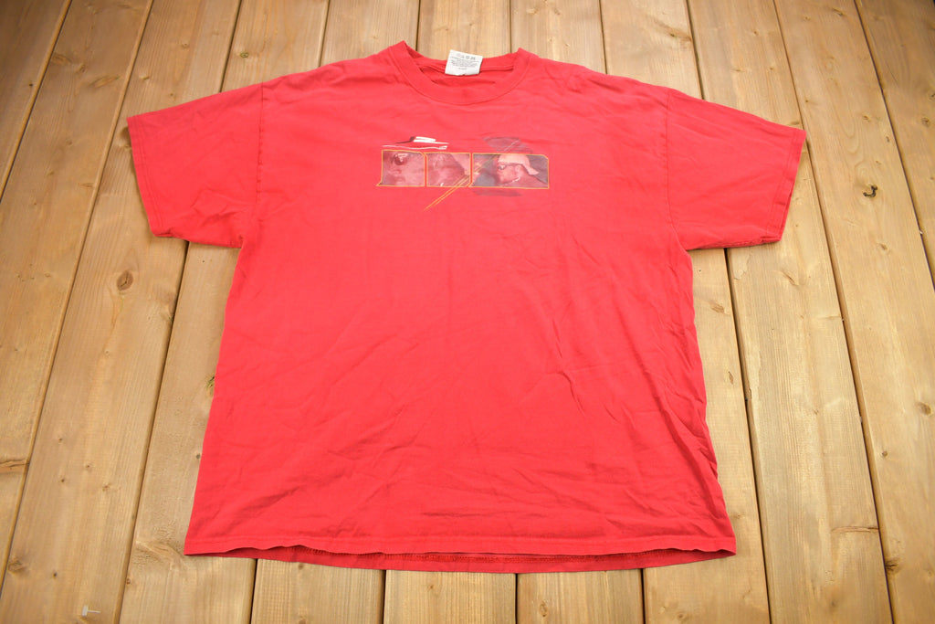 Vintage 1990s Dale JR #8 NASCAR Racing  T-Shirt