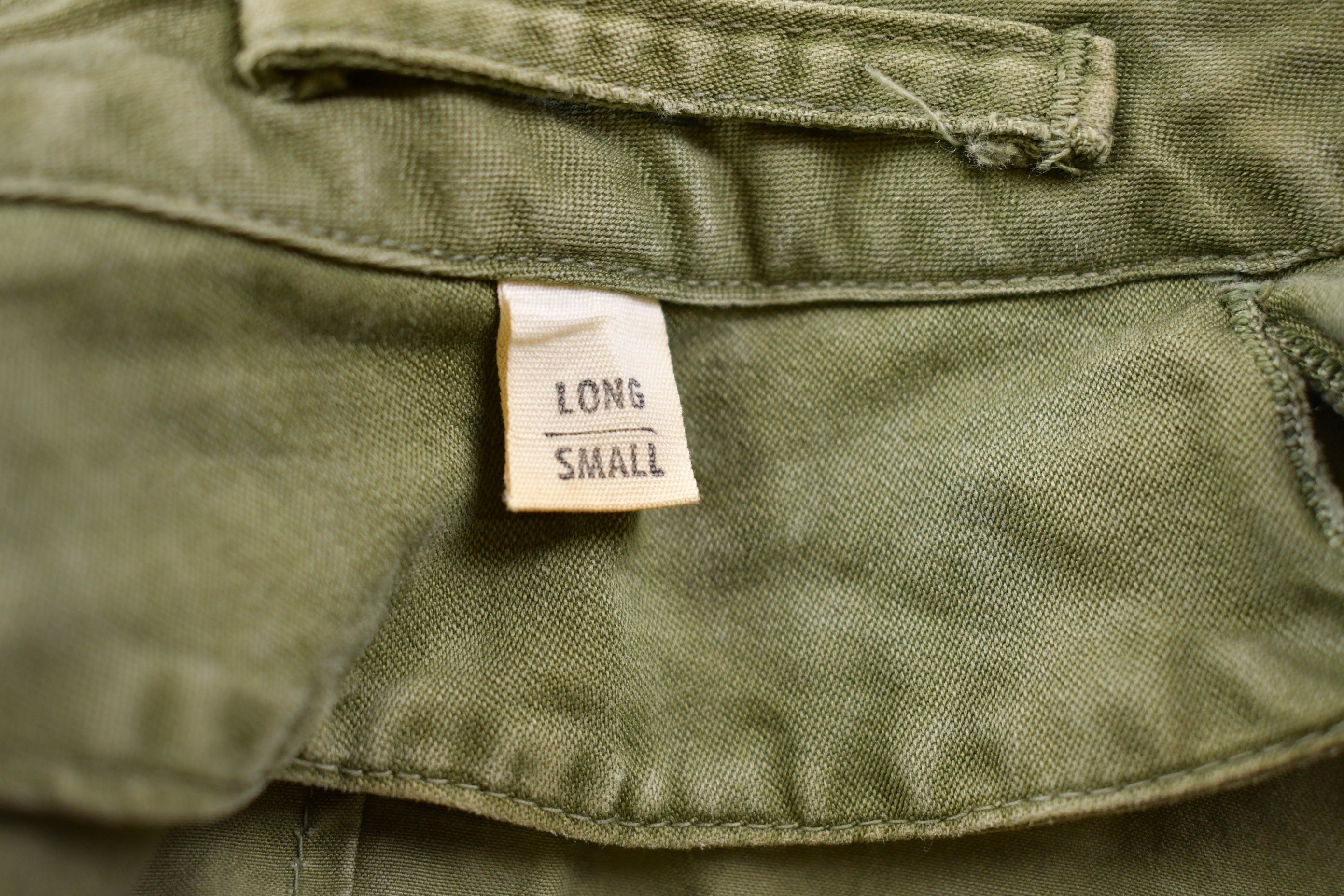 Vintage 1953 OG 107 Military Overcoat