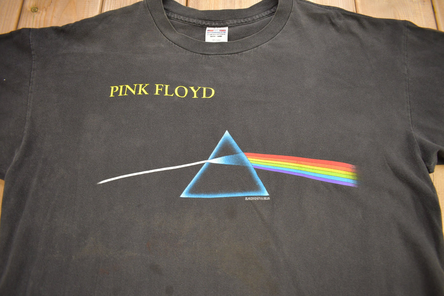 Vintage 1996 Pink Floyd Dark Side Of The Moon Band T-shirt / Band Tee / Vintage Pink Floyd Tee / Single Stitch