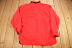 Vintage 1980s Marlboro Unlimited Reversible Quarter Zip Fleece Sweater