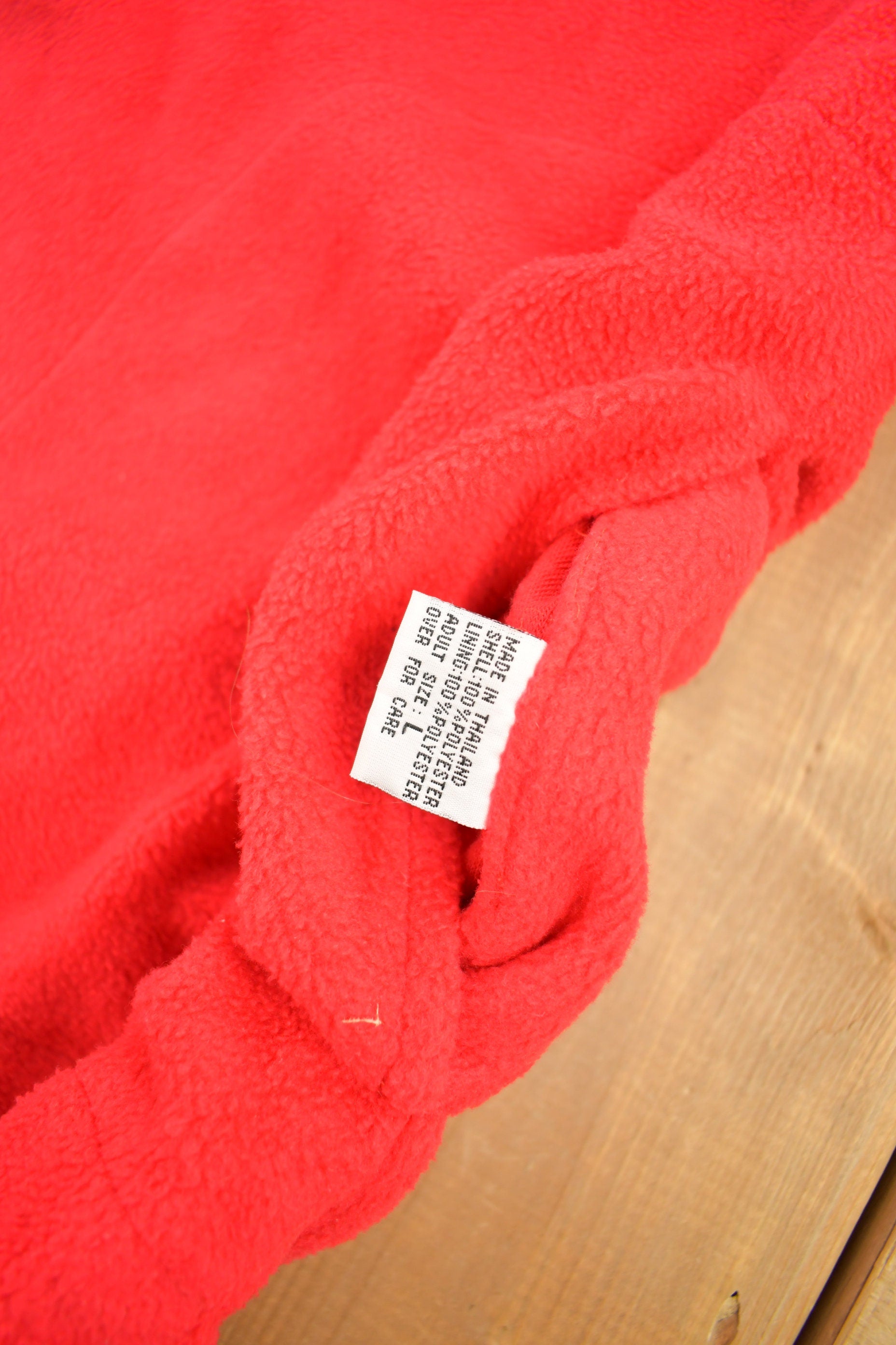 Vintage 1980s Marlboro Unlimited Reversible Quarter Zip Fleece Sweater