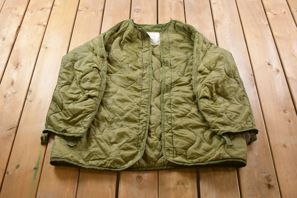 Vintage 1974 U.S. M65 Military Jacket Liner