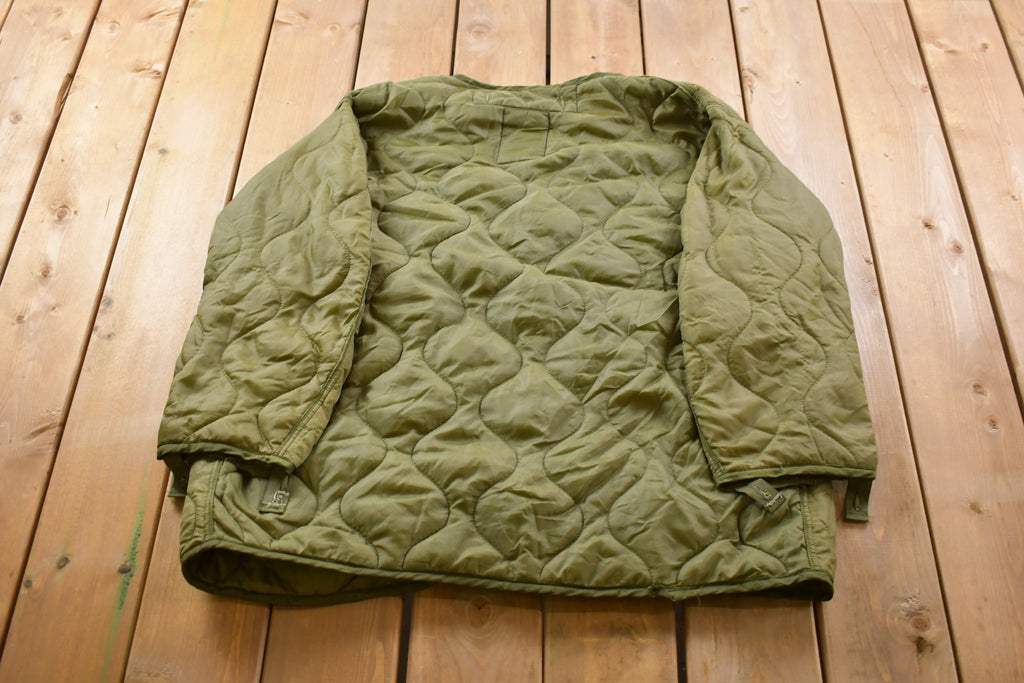 Vintage 1974 U.S. M65 Military Jacket Liner