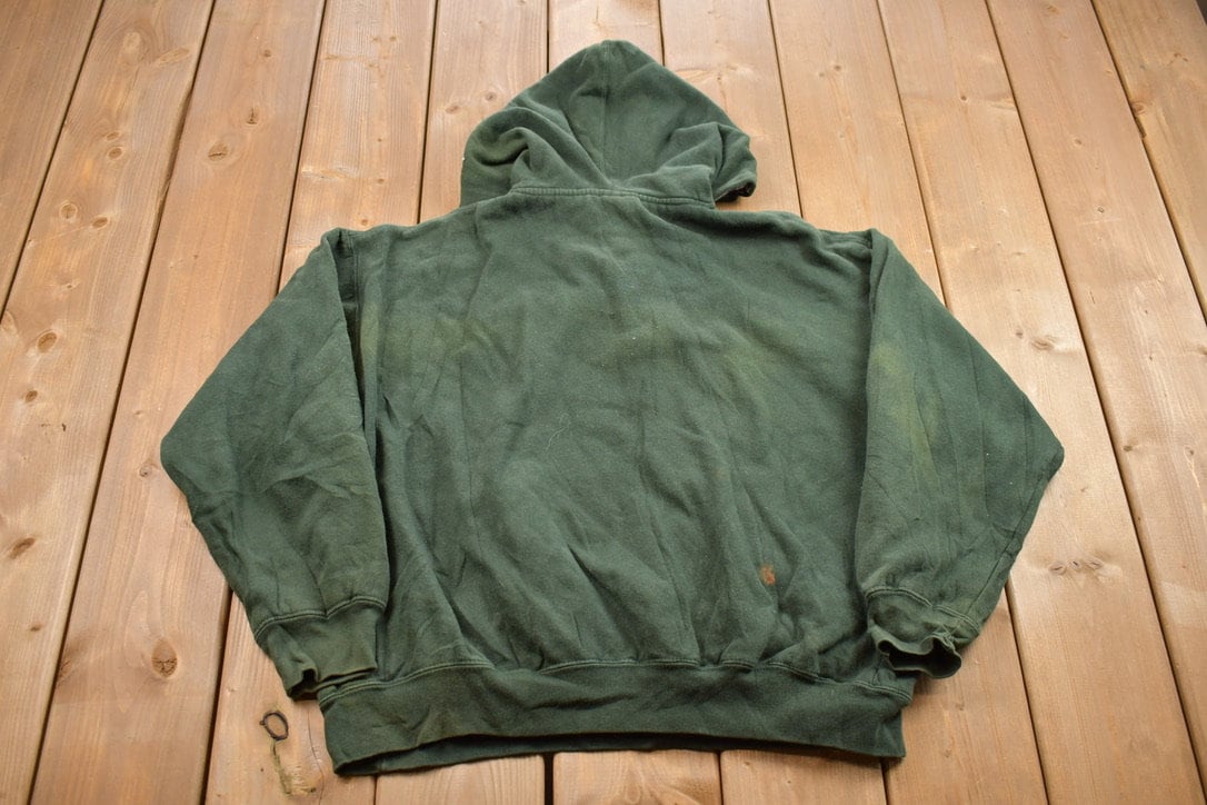 Vintage 1990s Blank Coleman Outdoors Hoodie / 90s Hoodie / Vintage Sweater / Vintage Coleman Hoodie / 90s Coleman Outdoors / Camping Theme