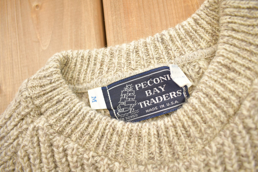 Vintage 1990s 100% Wool Knit Sweater