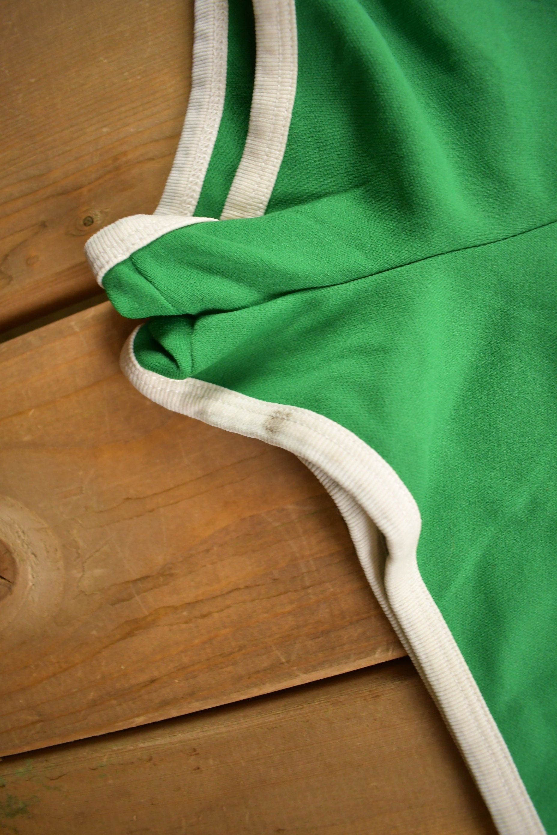 Vintage 1970s Russell Athletics Green Women's Shorts Size 16