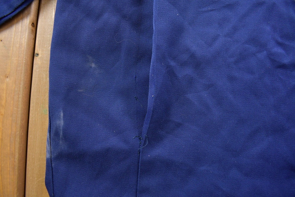 Vintage 1970s Unilog Embrodiered Gulf Zip Up Light Jacket