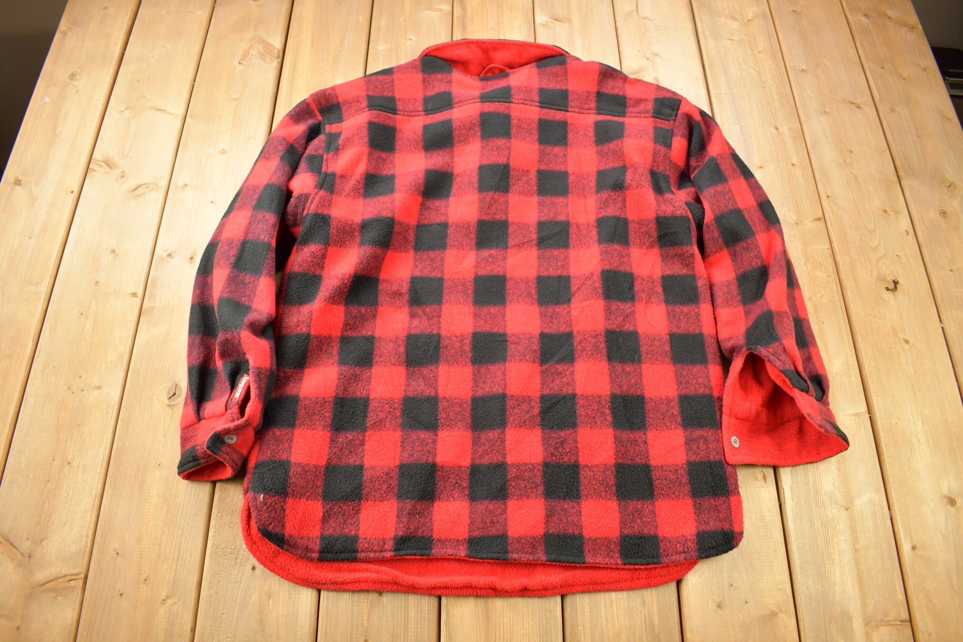 Vintage 1990s Marlboro Unlimited Reversible Quarter Zip Fleece Sweater