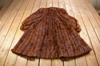 Vintage 1960s Evans Full Length Chestnut Mink Fur Coat Made In USA