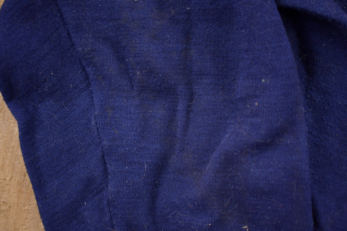 Vintage 1990s 100% Worsted Spun Polypropylene Meraklon Blank Sweatshirt
