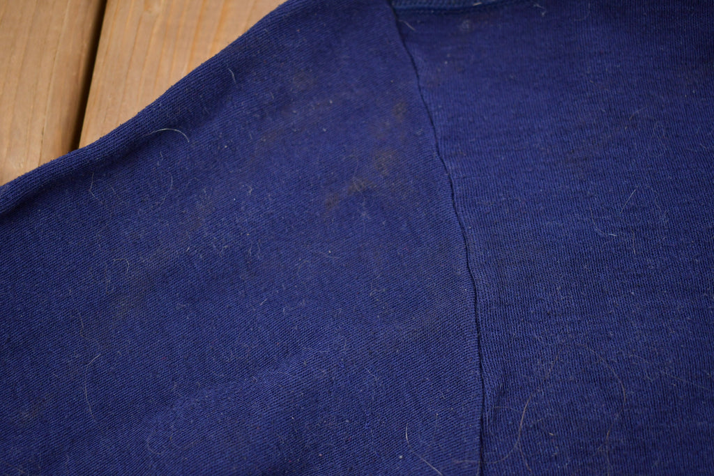 Vintage 1990s 100% Worsted Spun Polypropylene Meraklon Blank Sweatshirt