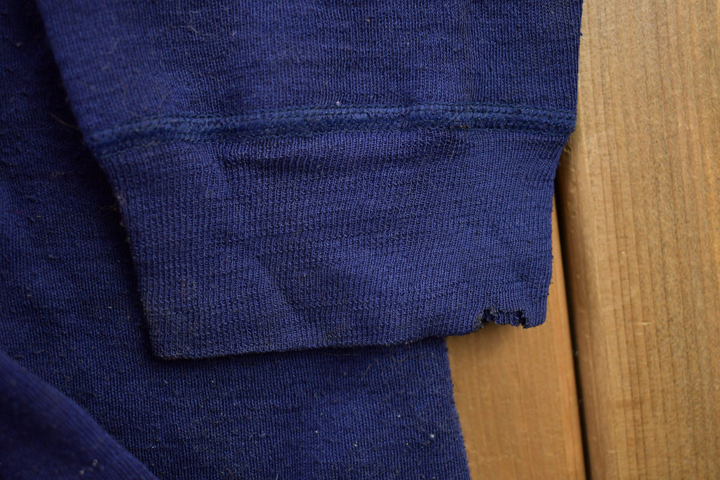 Vintage 1990s 100% Worsted Spun Polypropylene Meraklon Blank Sweatshirt