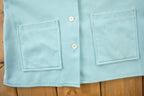 Vintage 1960s Women's Striped Polo Shirt & Skirt Set Size 10