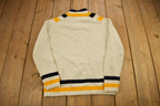 Vintage 1970s Acrylic Knitted Mockneck Sweater