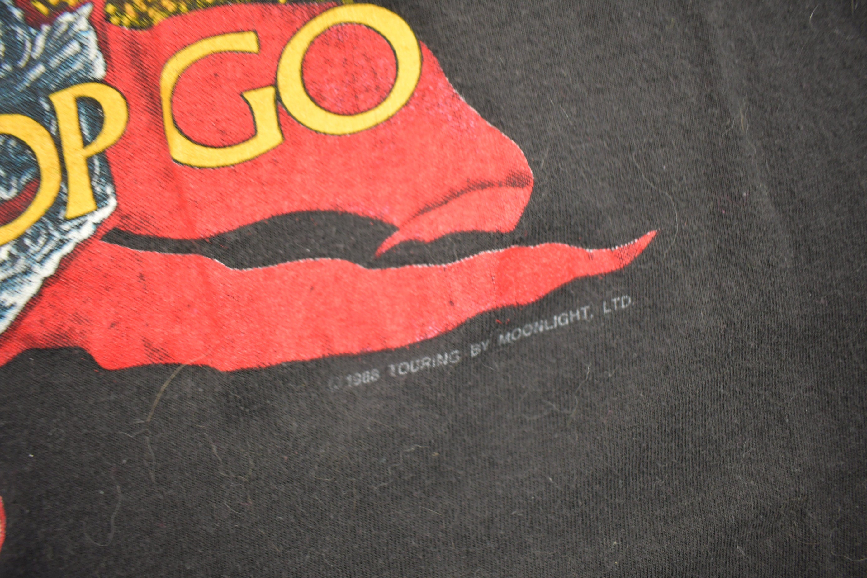Vintage 1988 Non Stop Go World Tour Robert Plant T-shirt
