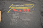 Vintage 1986 Stryper Soldiers Under Command Tour Band T-Shirt